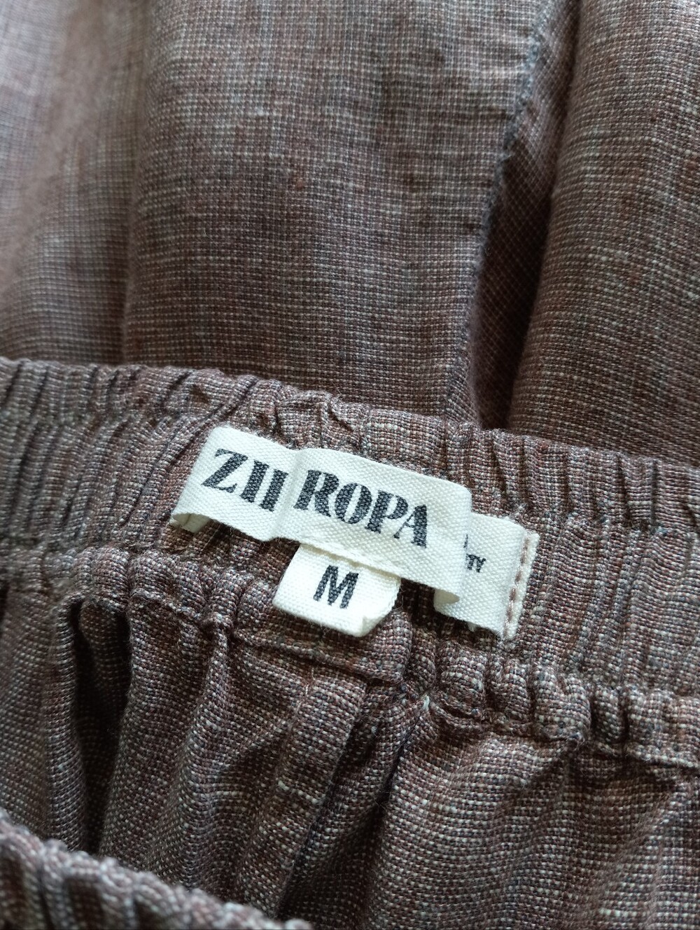 Zii Ropa Raf Wide Leg Pant In Arbutus - Picture 9 of 16
